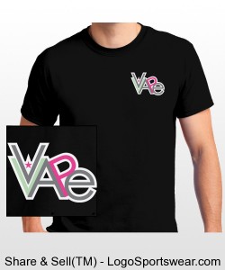 Team Vape t shirt Design Zoom